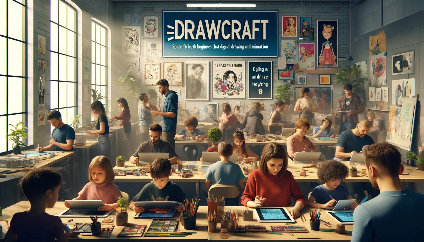 Únete a DRAWCRAFT: Dibujo y Animación por Ordenador